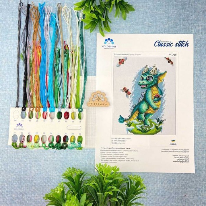 Набір для вишивки нитками (VC-039)