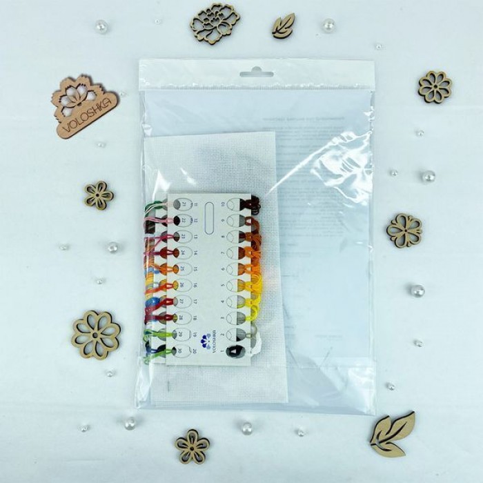 Набір для вишивки хрестиком «Українська хатинка. Квітень» (VC-004)