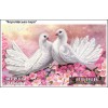 Картина для вишивки формату A3+ 068 "Королівська пара"