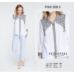 Жіноча комбінована сорочка РЖК-008Б. Заготовка під вишивку