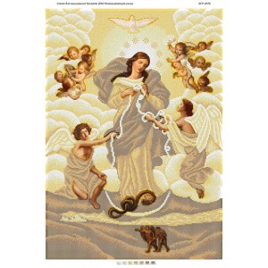 БСР-2076 БМ Розв'язуюча вузли (золото). Схема для вишивки бісером