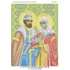 БСР-3216 Св. Благовірні князь Петро і княгиня Февронія. Схема для вишивки бісером