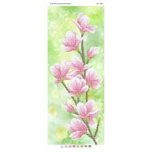 ПМ-4019 "Магнолія 3". Схема для вишивки бісером