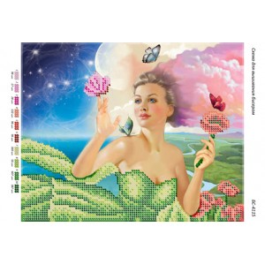 БС-4115 Фантазія 2. Схема для вишивки бісером