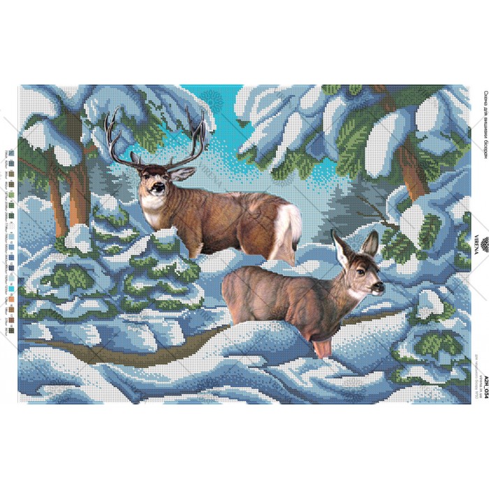 Схема для вишивки бісером А2Н-034 (А2Н-034)