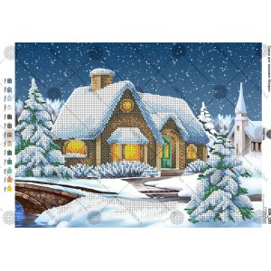 Схема для вишивки бісером А3Н-120 (А3Н-120)