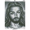 Схема для вишивки бісером "Обличчя Ісуса Христа" (А3Р-210)
