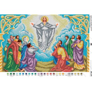 Схема для вишивки бісером "Вознесіння Господнє" (А3Р-227)