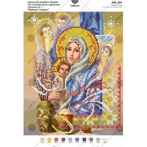 Схема для вишивки бісером за мотивами ікони О. Охапкіна 
