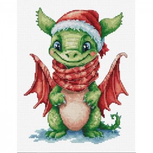 B1406 Щасливий дракон. Luca-S. Набір для вишивки хрестиком
