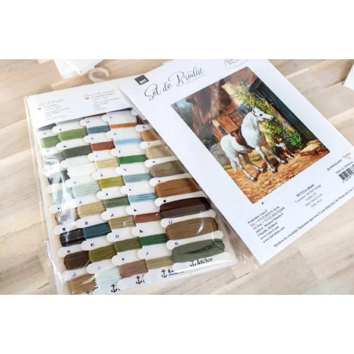 B572 У будиночка. Luca-S. Набір для вишивки нитками