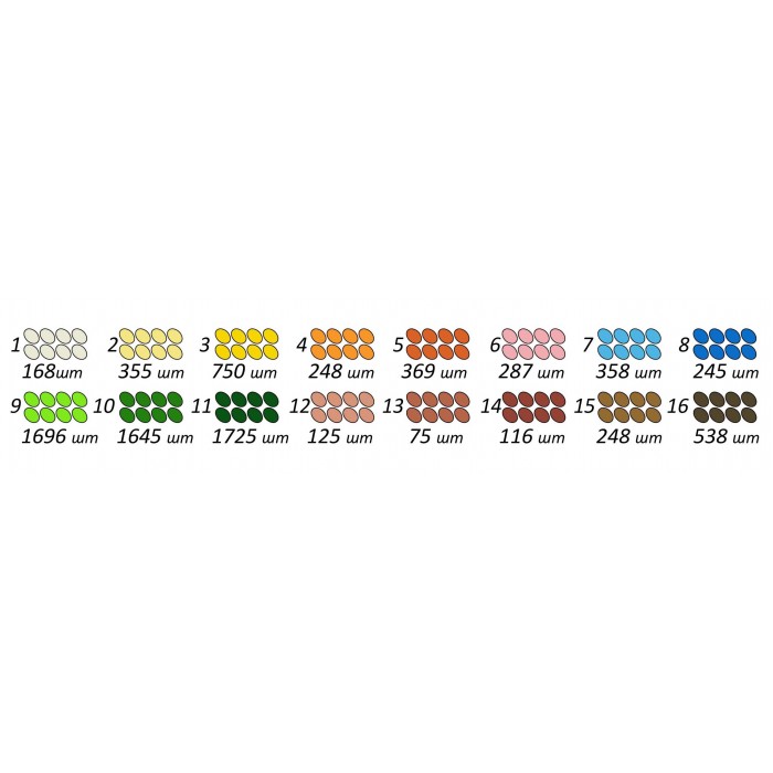 БС-4028 Захід. Схема для вишивки бісером