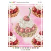 БС-4287 Тістечко ІІ (частк. вишивка). Схема для вишивки бісером