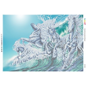 БС-2116 Сила води (частк. вишивка). Схема для вишивки бісером