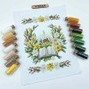 Рушник Великодній на кошик дитячий РКМ-062 (РКМ-063)