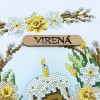Рушник Великодній на кошик дитячий РКМ-062 (РКМ-063)