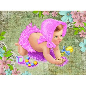 СД-06 У пошуках мами… (донька). Схема для вишивки бісером