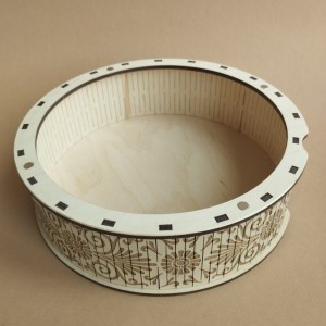 Ящик круглий. На одне відділення (060447)