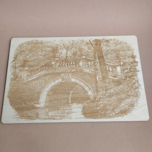 Прямокутна дерев'яна кришка до багатоярусного органайзера (060444)