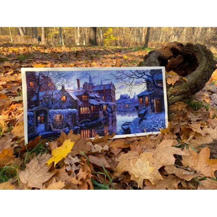 К-211 Північна Венеція. Мережка. Набір для вишивки хрестиком на Aida 16