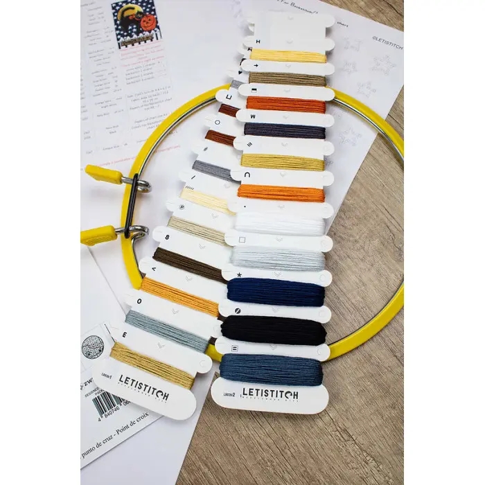 L8039 Не будь переляканим котом! Letistitch. Набір для вишивки хрестиком