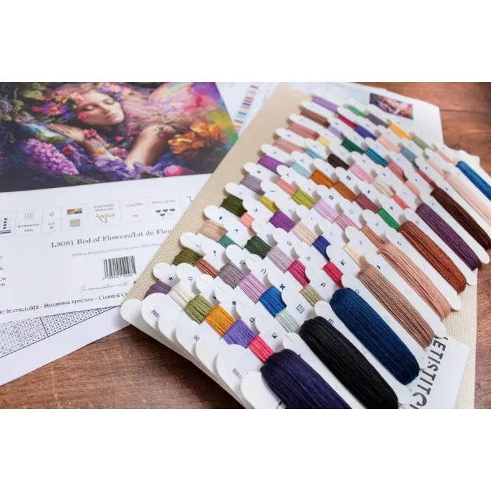 L8081 Bed of Flowers. Набір для вишивки хрестиком