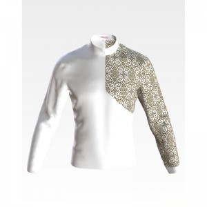 Заготовка чоловічої вишиванки "Вишуканість" для вишивки бісером (ЧЕ066кБнн07)