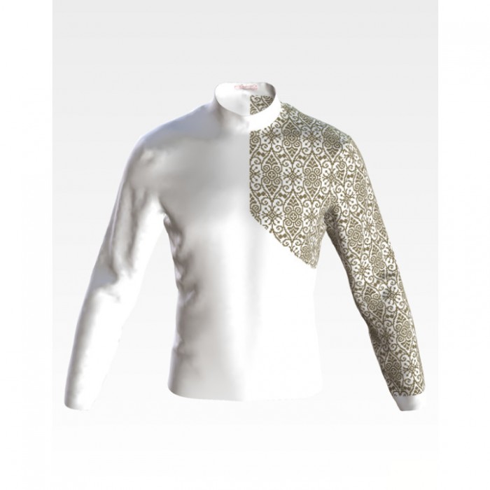 Заготовка чоловічої вишиванки "Вишуканість" для вишивки бісером (ЧЕ066кБнн07)