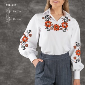 Сорочка жіноча СЖ-223. Заготовка під вишивку