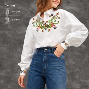 Сорочка жіноча СЖ-225. Заготовка під вишивку