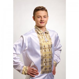 Заготовка чоловічої вишиванки "Жито" для вишивки бісером (СЧ019кБнннн)