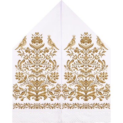 Схема Рушник для Весільних Ікон для вишивки бісером і нитками на тканині (ТР-864)