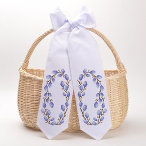 Схема Великодній бант для вишивки бісером і нитками на тканині (ТР-910)