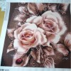 Алмазна вишивка (набір) "Карамельні троянди" (DM-185)