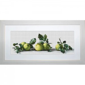 B2259 Натюрморт з яблуками. Luca-S. Набір для вишивання нитками