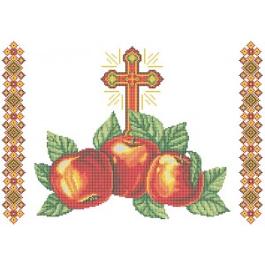 РСВ-004. Схема для вишивки бісером Рушник до Спаса