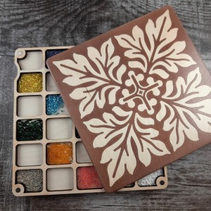 Двосторонній органайзер на 60 комірок. Осередки пронумеровані (060152д)