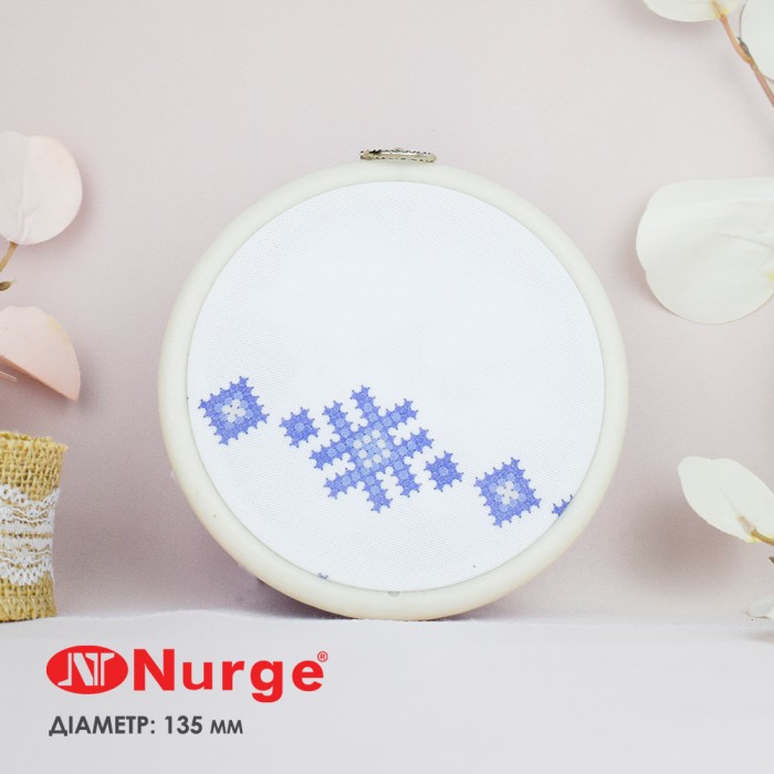 П'яльця Nurge круглі каучукові з підвісом 230-2 (135 мм.)