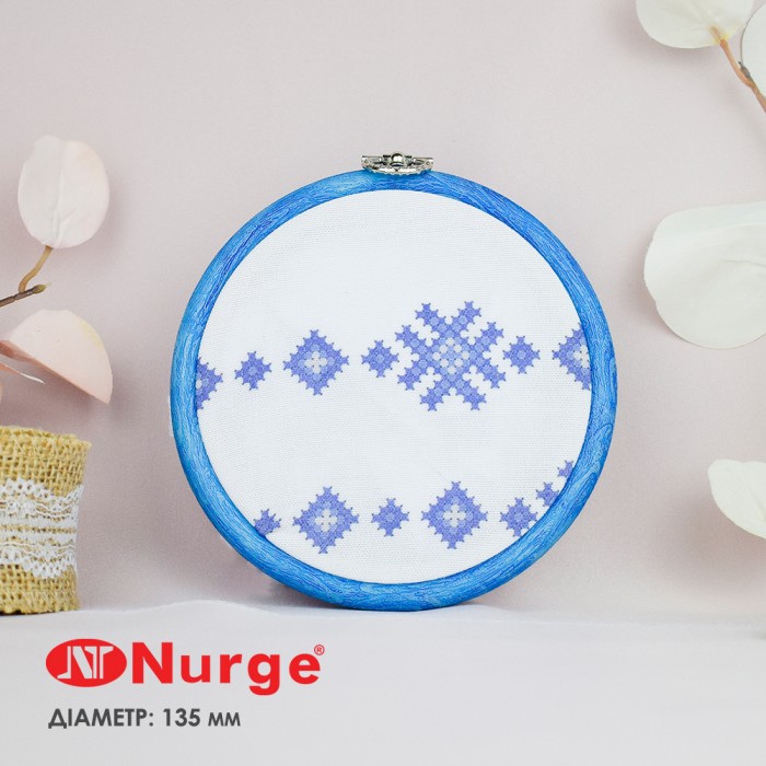 П'яльця Nurge круглі каучукові з підвісом 230-2 (135 мм.)
