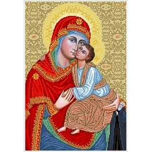 МБЛ Мати Божа Лісківська. Схема для вишивки бісером