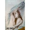 Картина для вишивки формату А2 043 "Під твоїм крилом"