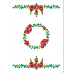 РСВ-030. Заготовка для вишивки рушника