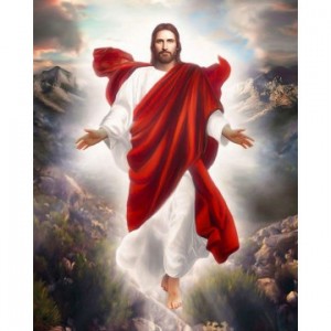 Набір алмазної мозаїки ColorArt 40х50 Ікона "Вознесіння Ісуса Христа" SP060