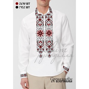 СЧ "Візерункова" (СвР) Заготовка чоловічої сорочки для вишивки