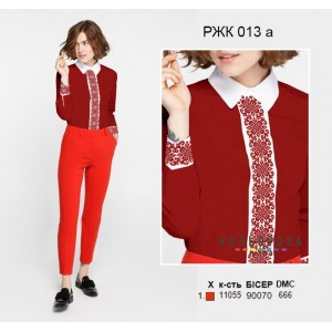 Жіноча комбінована сорочка РЖК-013А. Заготовка під вишивку