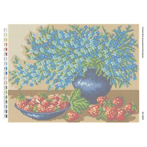 БС-3064 Натюрморт. Схема для вишивки бісером