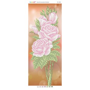 ПМ-4055 "Букет троянд". Схема для вишивки бісером