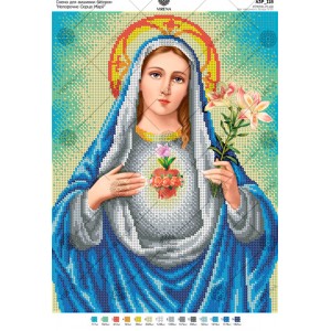Схема для вишивки бісером "Непорочне Серце Марії" (А3Р-118)