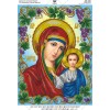 Схема для вишивки бісером "БМ Казанська з Ісусом Христом" (А3Р-289)