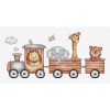B1190 Подорож паровозиком. Luca-S. Набір для вишивки хрестиком